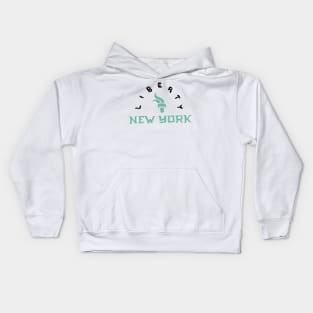 New York libeeerty 15 Kids Hoodie